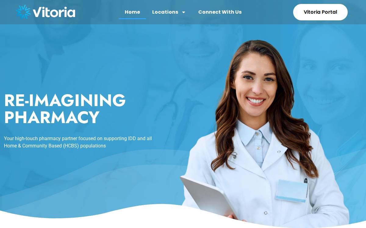 Vitoria website preview