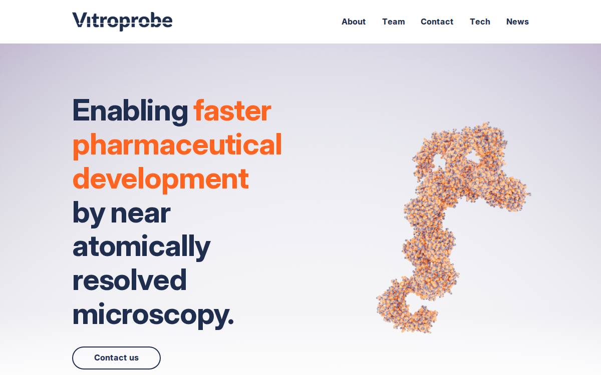 Vitroprobe website preview