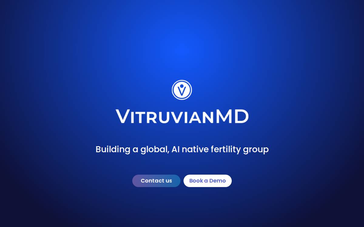 Vitruvian Md website preview