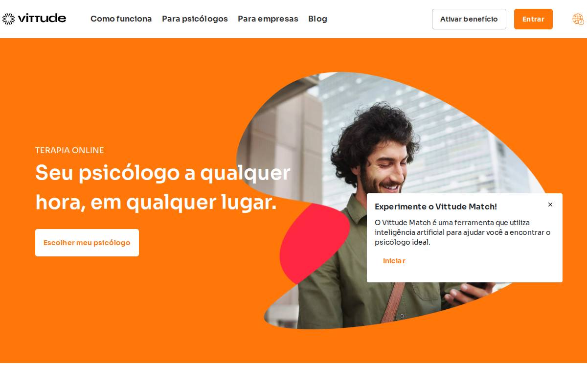 Vittude website preview