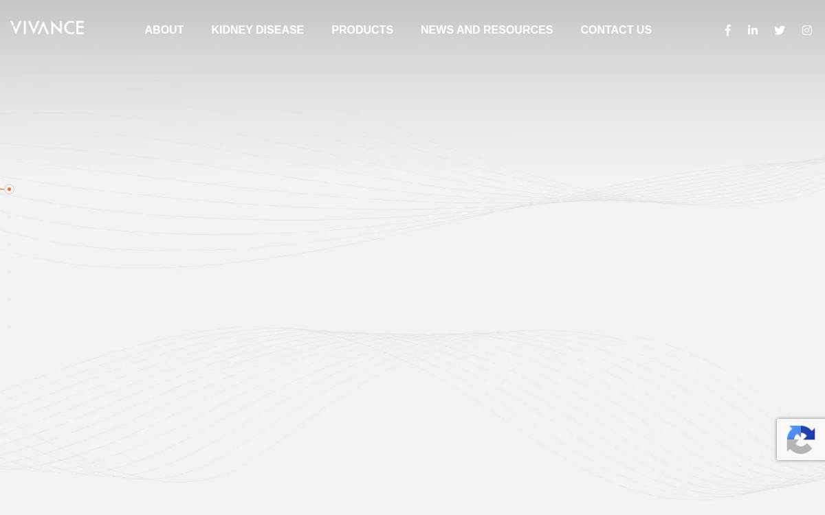 Vivance website preview