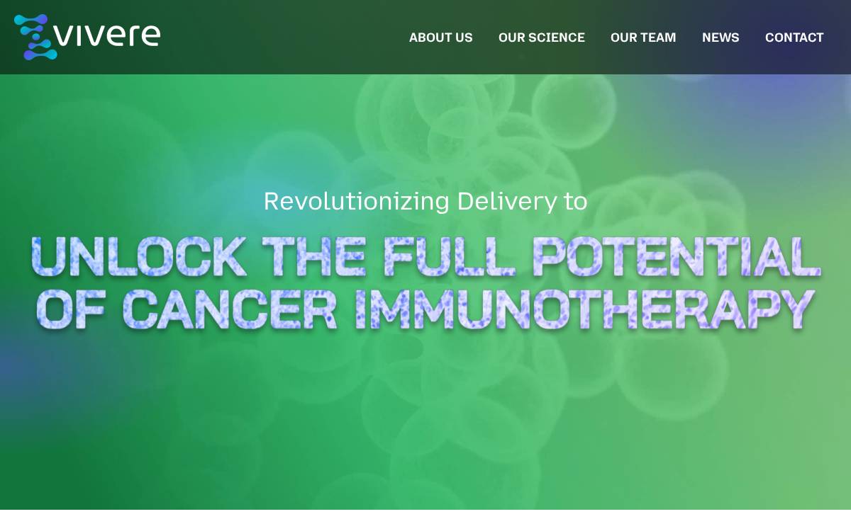 Viveretx website preview