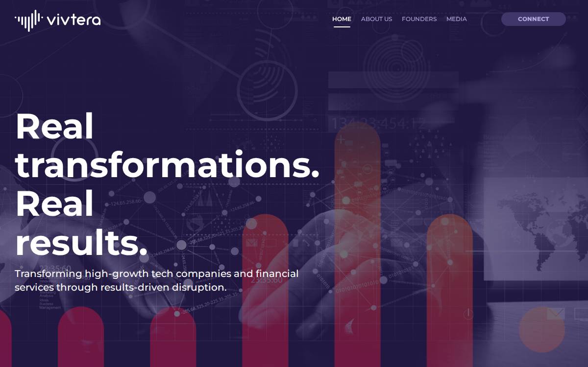 Vivtera Holdings website preview