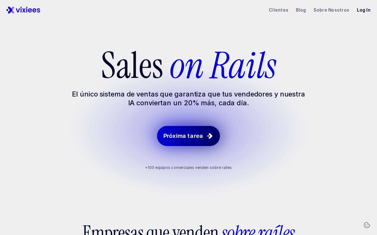 Vixiees website preview
