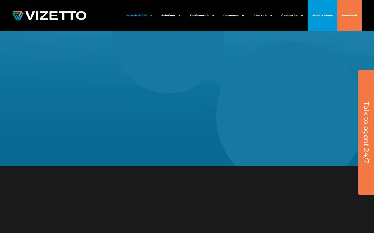 Vizetto website preview