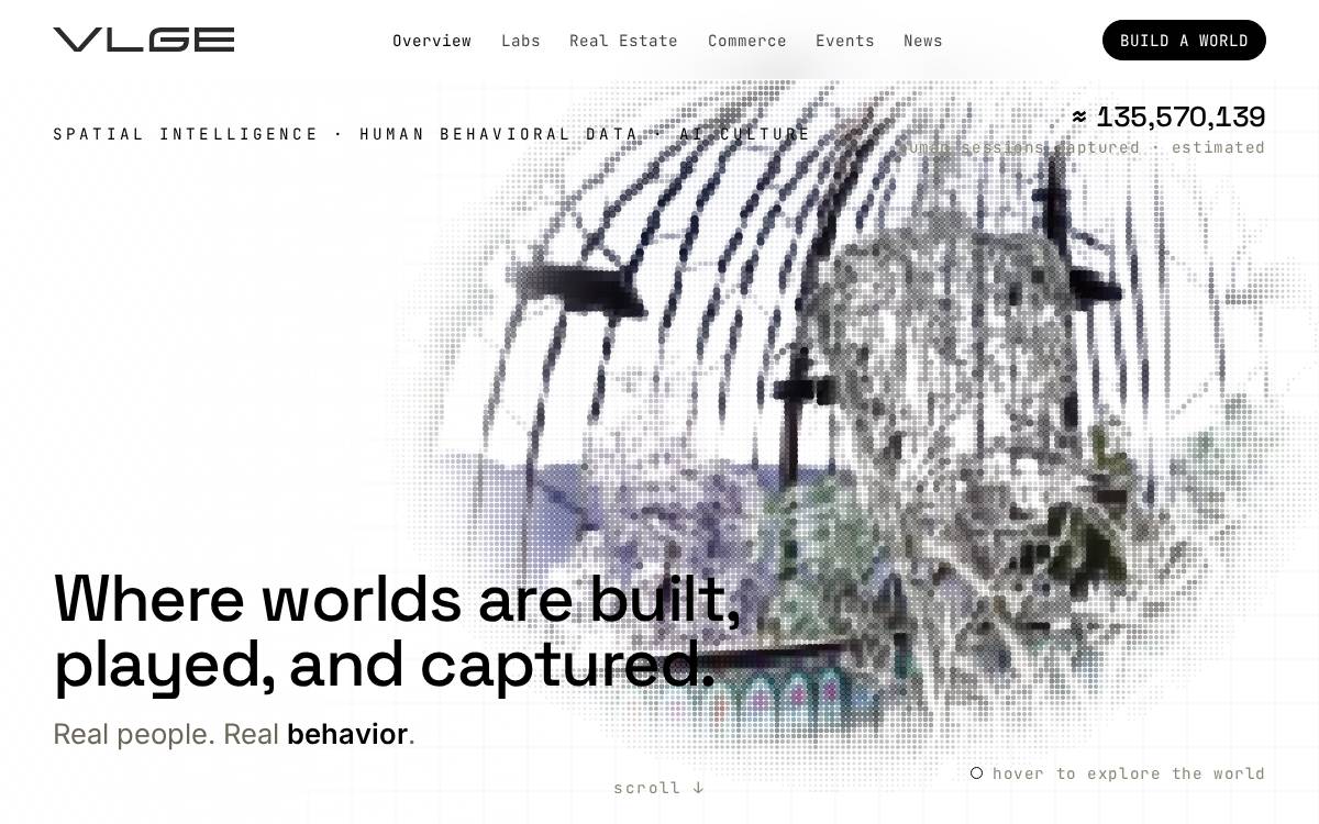 Vlge website preview