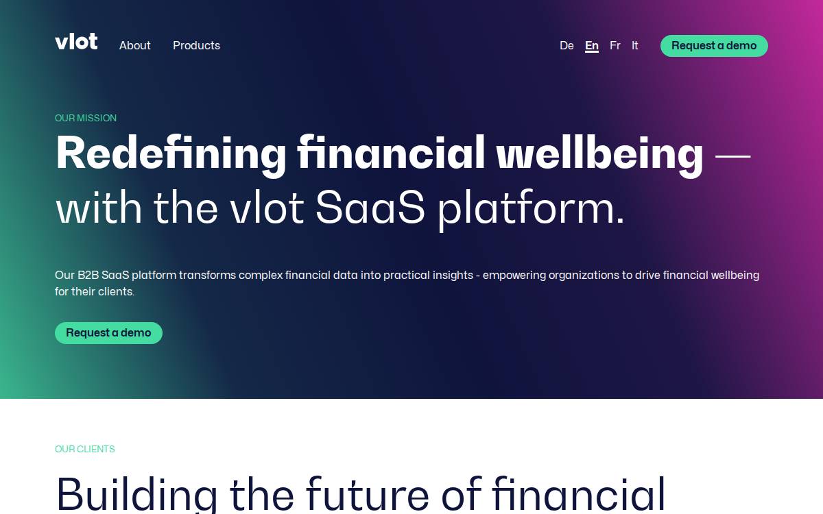 Vlot website preview
