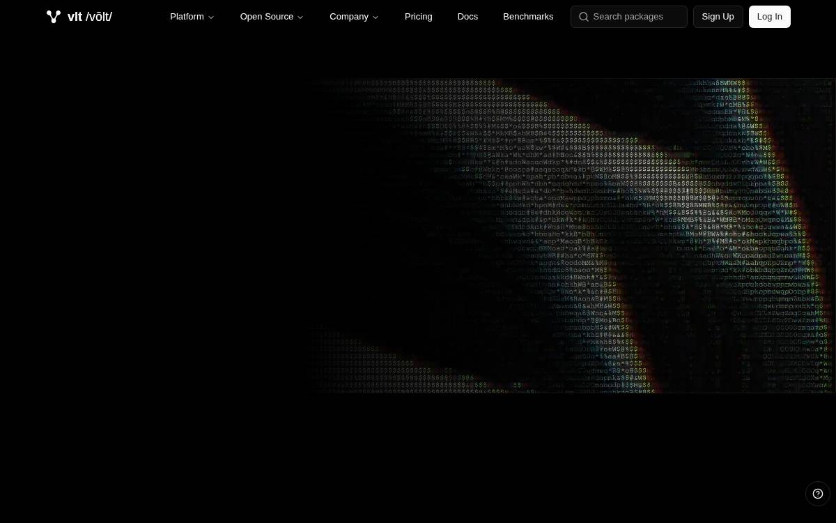 Vlt website preview