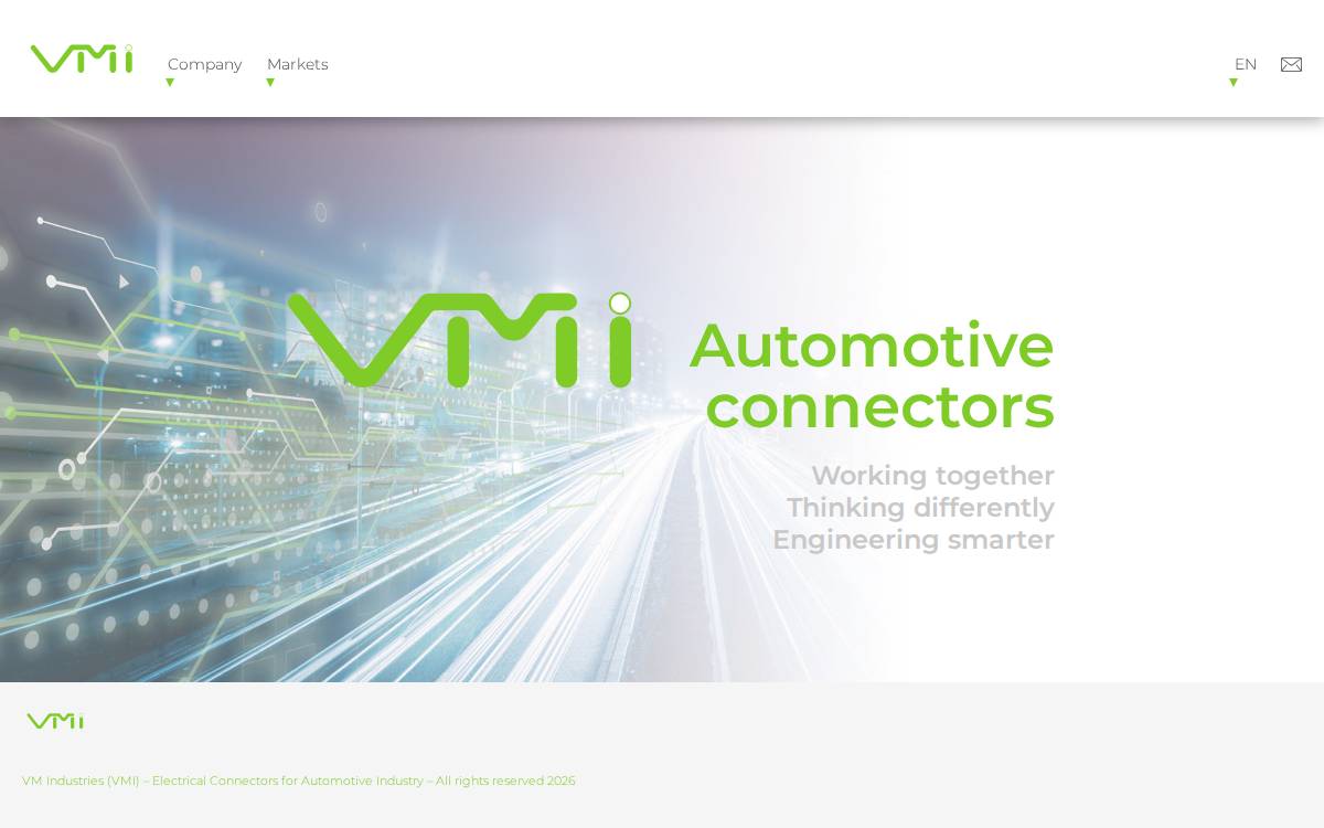 Vm Industries website preview