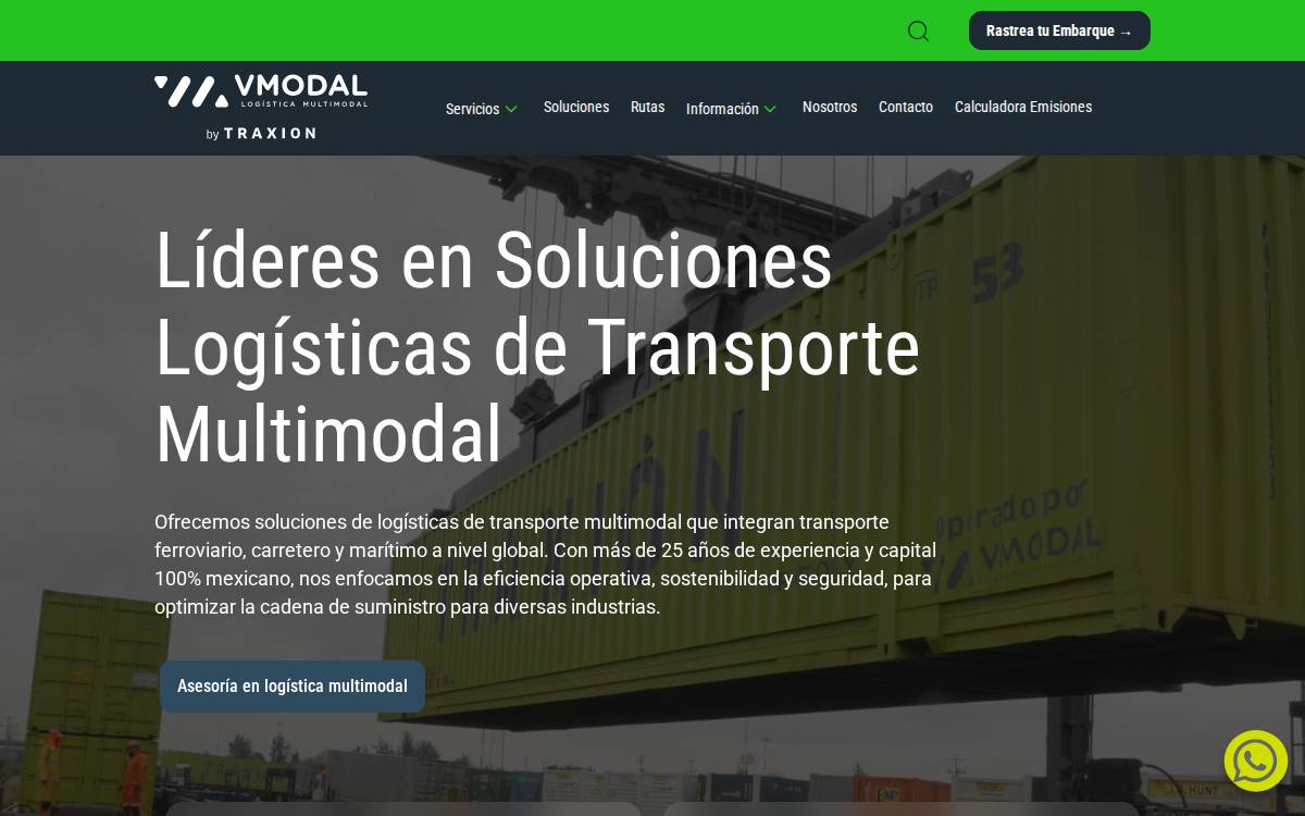 V-MODAL website preview