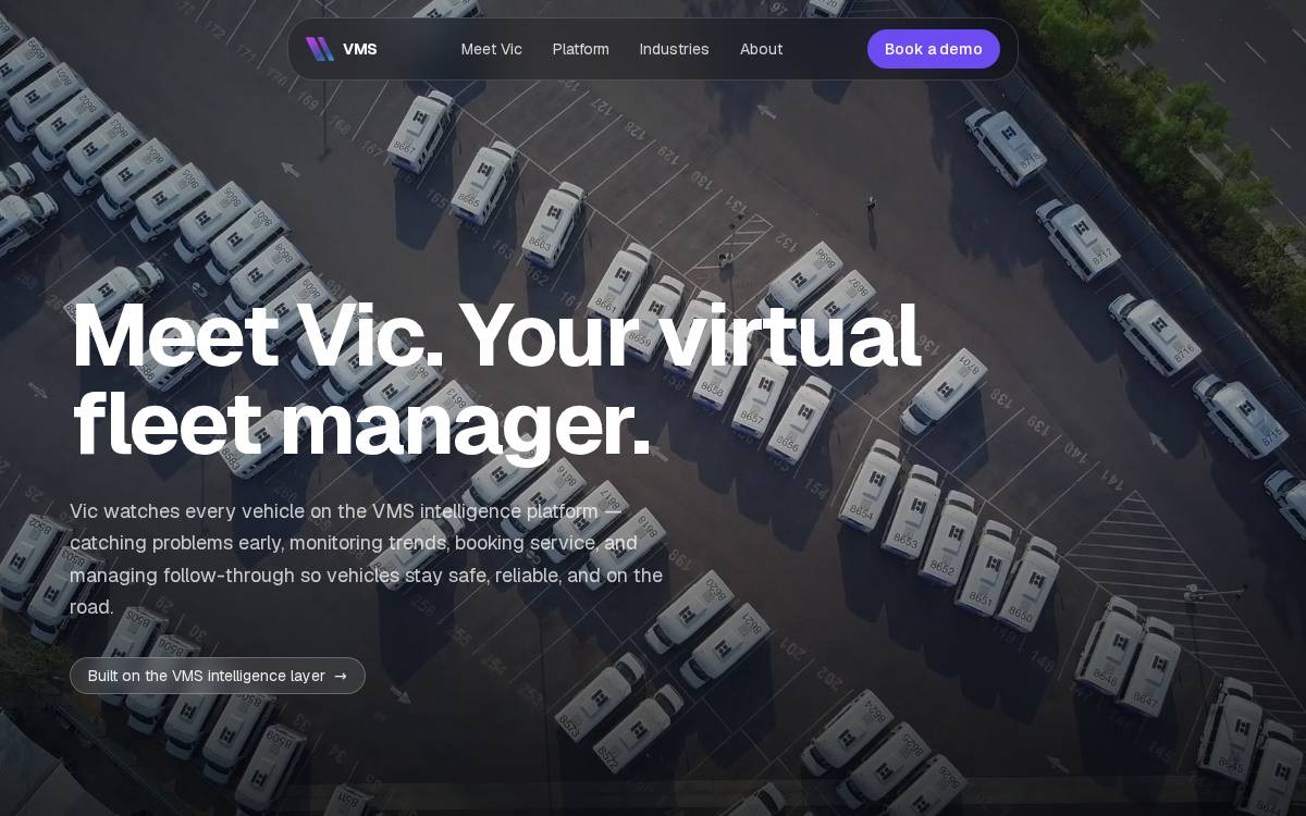 VMS website preview