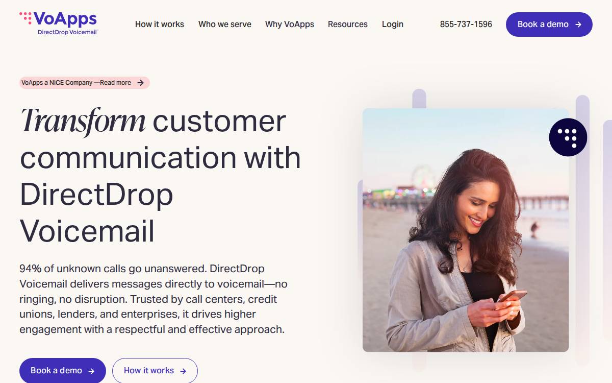 VoApps website preview