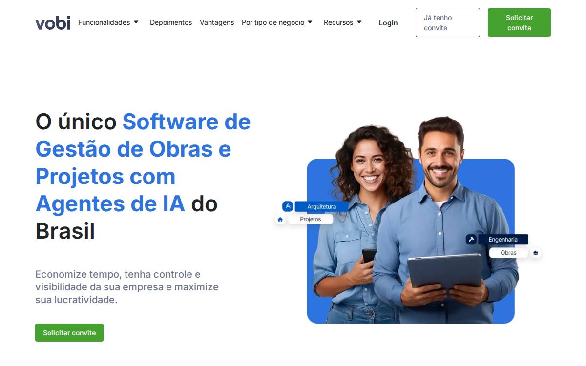 Vobi website preview