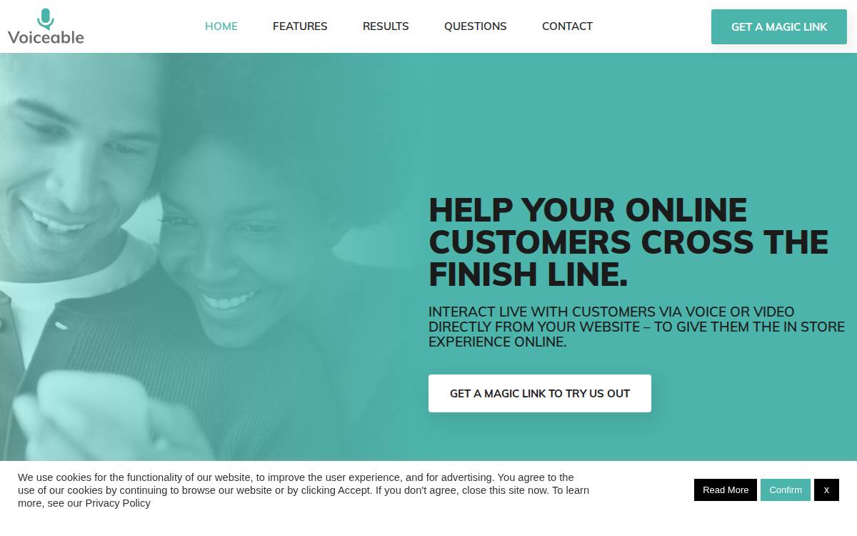 Voiceable website preview