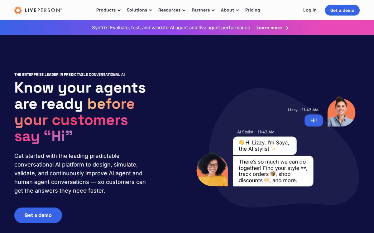 VoiceBase website preview