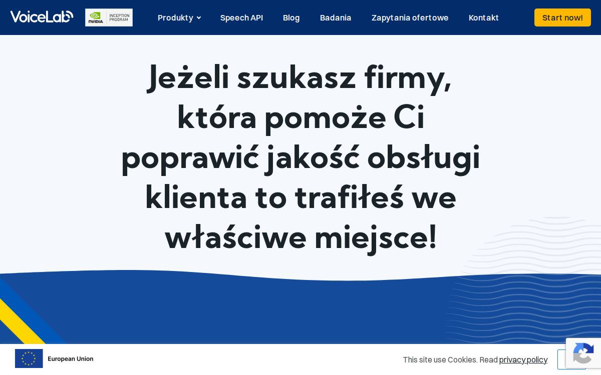 VoiceLab website preview