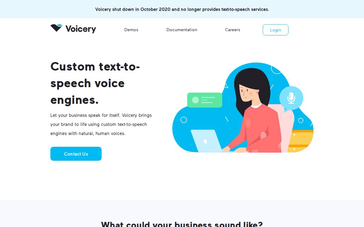 Voicery website preview