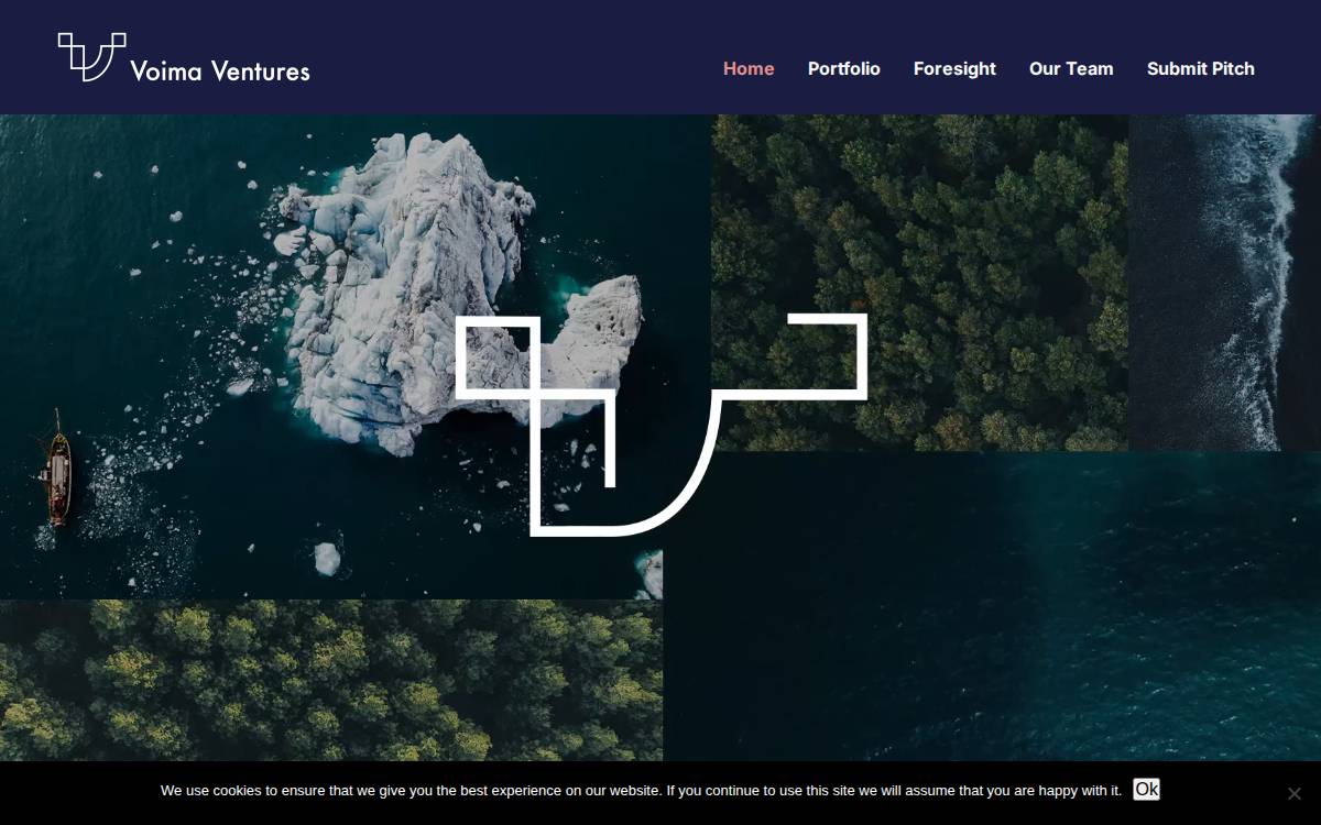 Voima Ventures website preview