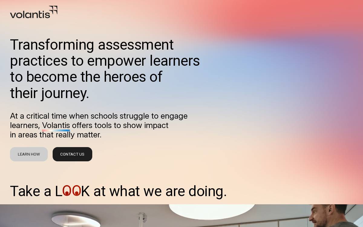 Volantisedu website preview