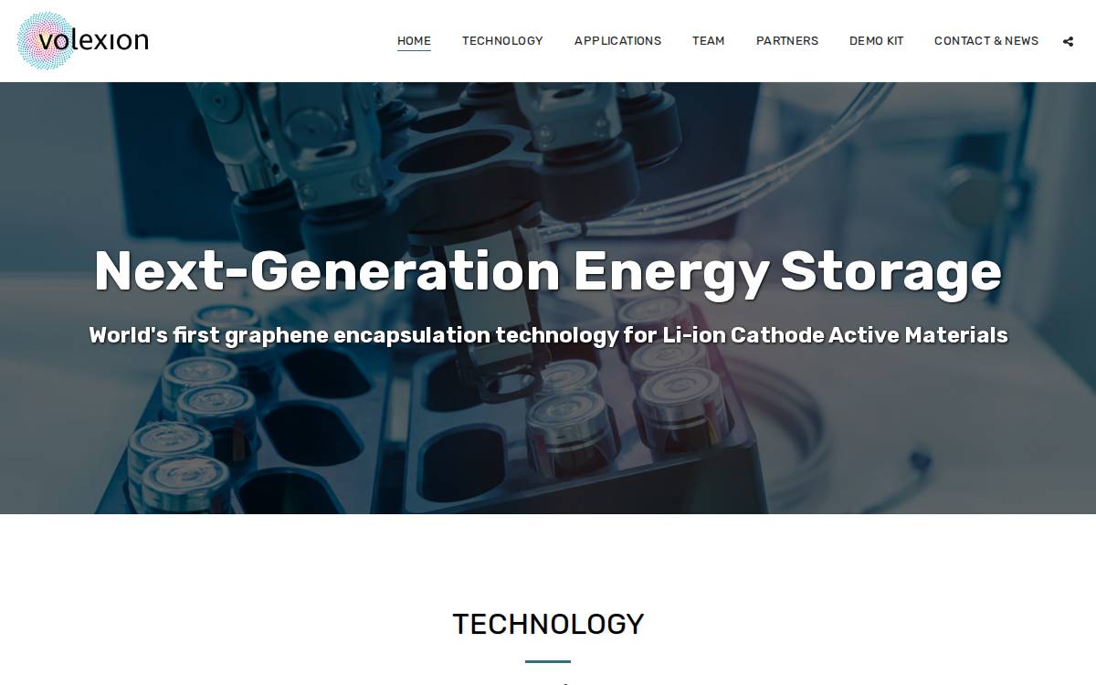 Volexion website preview