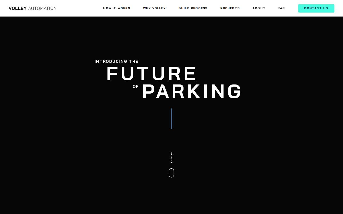 Volley Automation website preview