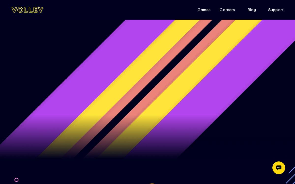 Volleygames website preview