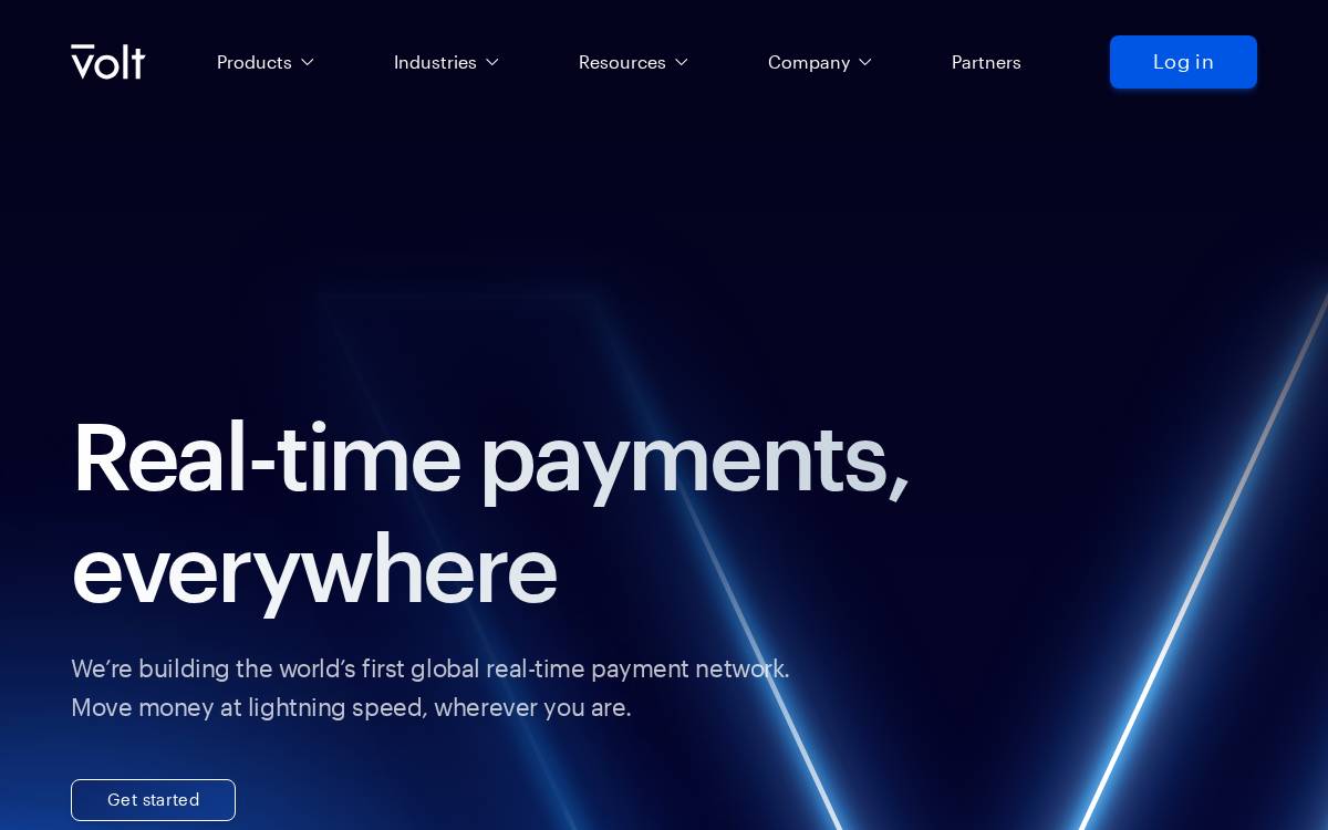 Volt website preview