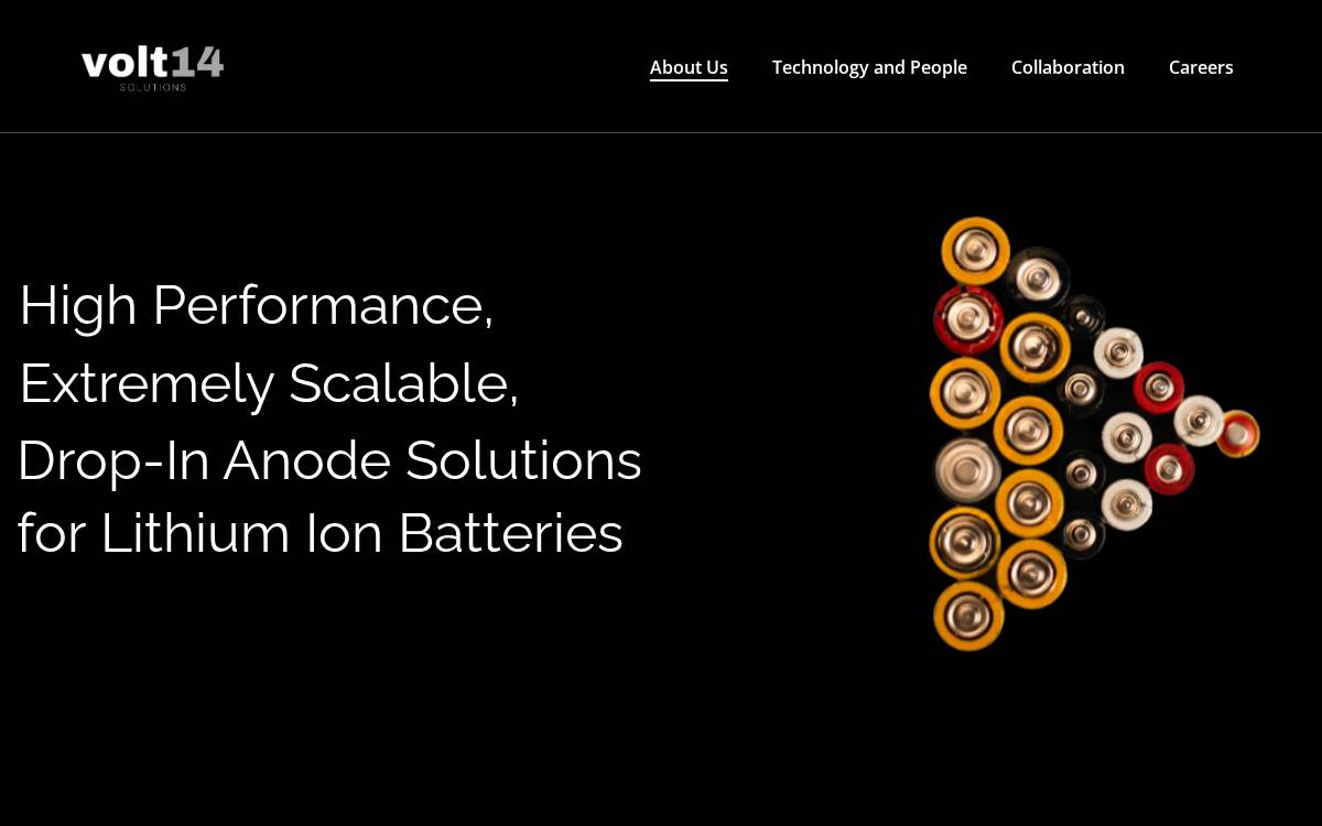 Volt14 Solutions website preview