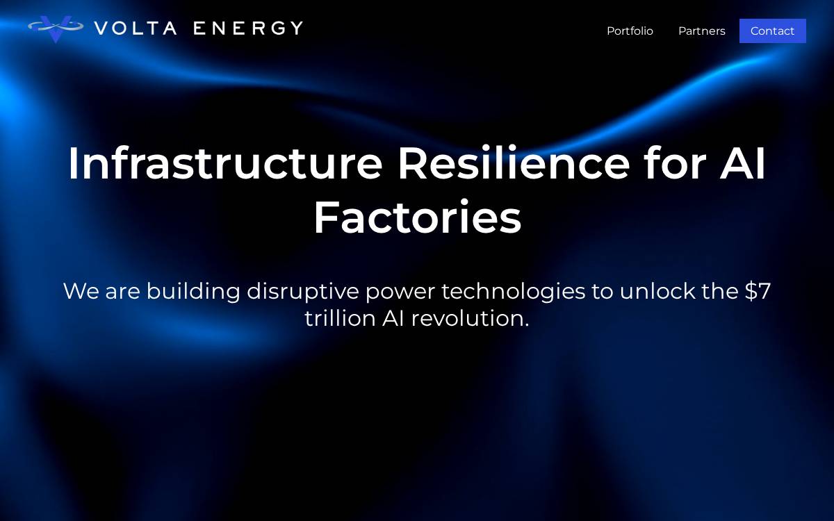 Volta Energy Inc website preview