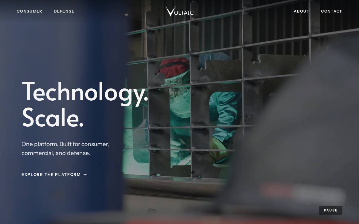 Voltaic Marine Inc website preview