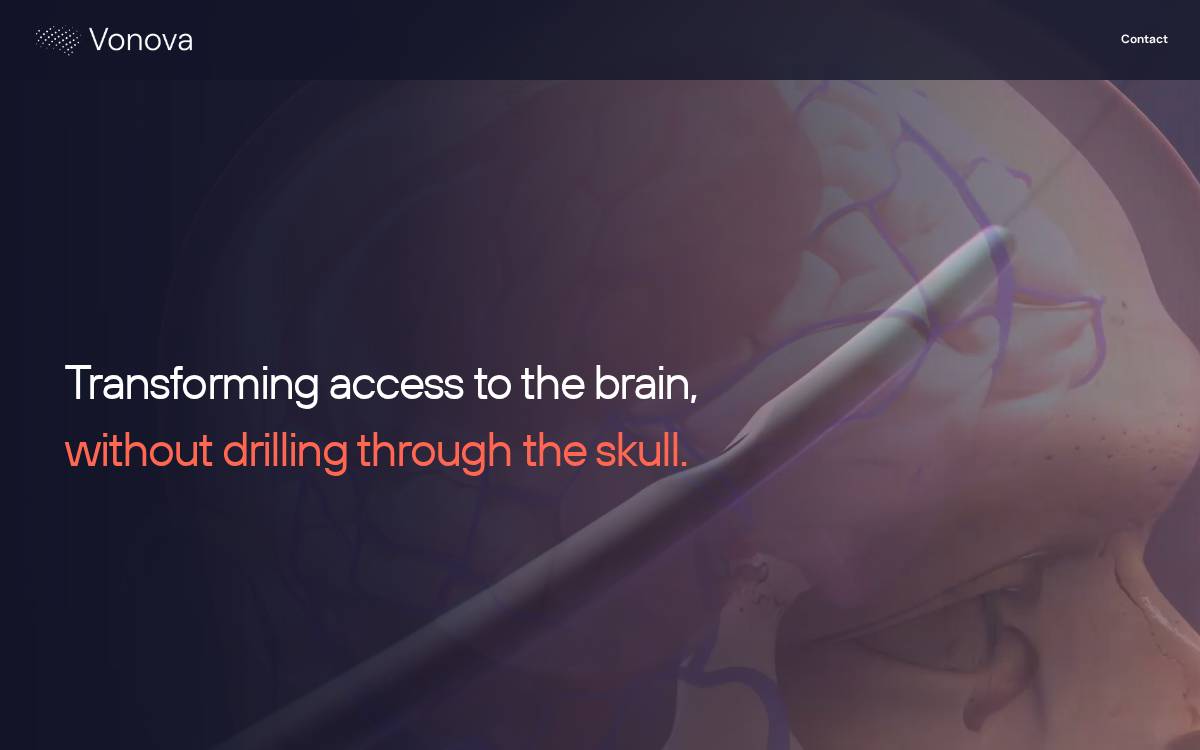 Vonova website preview