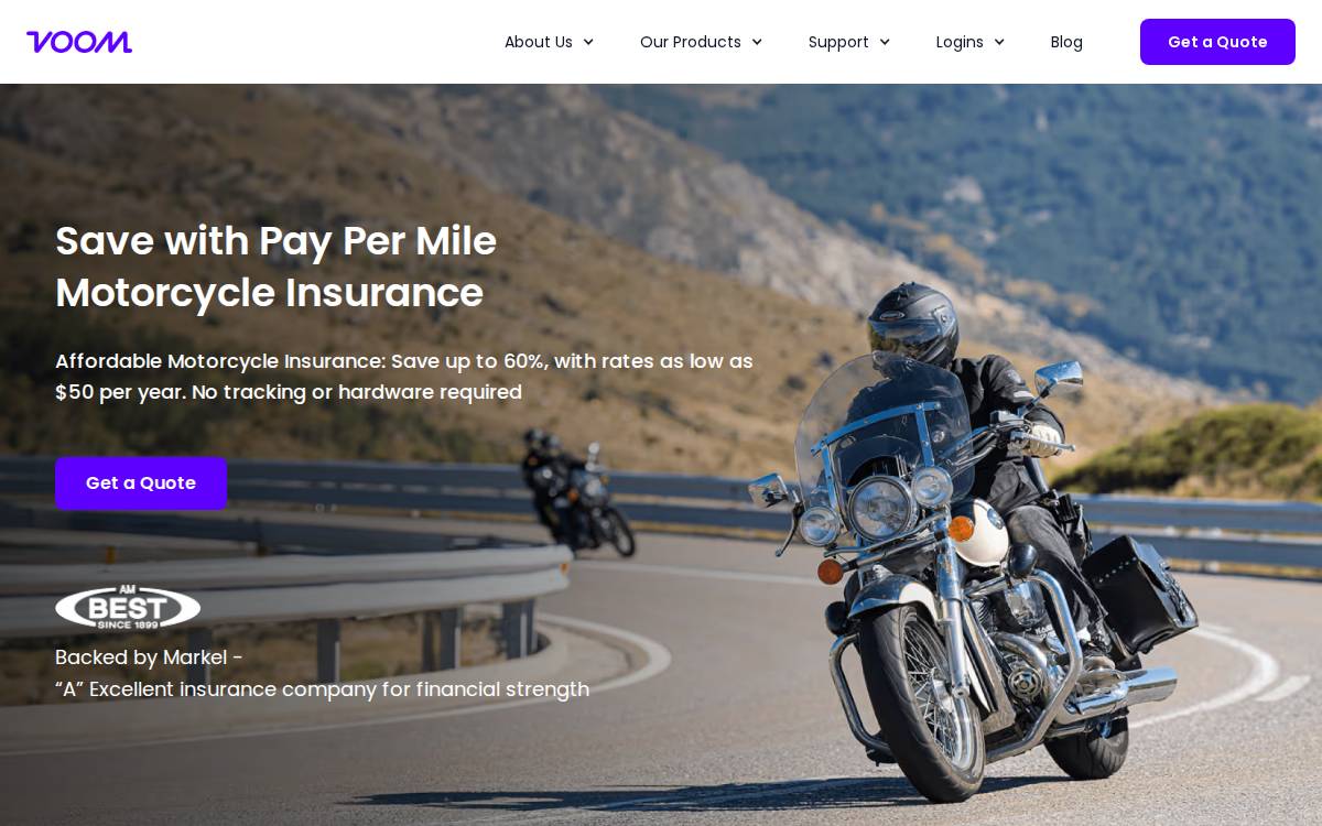 Voominsurance website preview