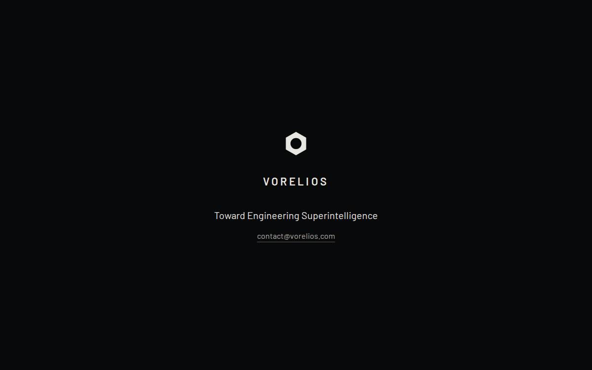 Vorelios website preview