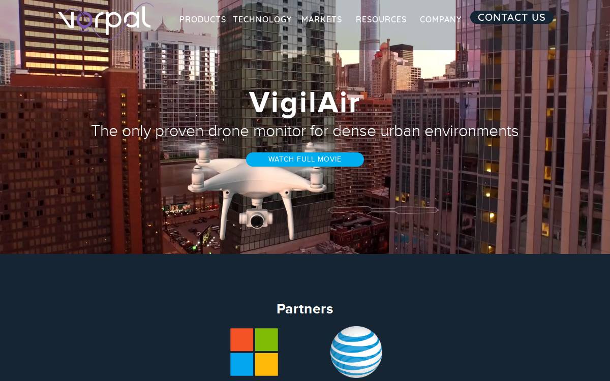Vorpal Corp website preview