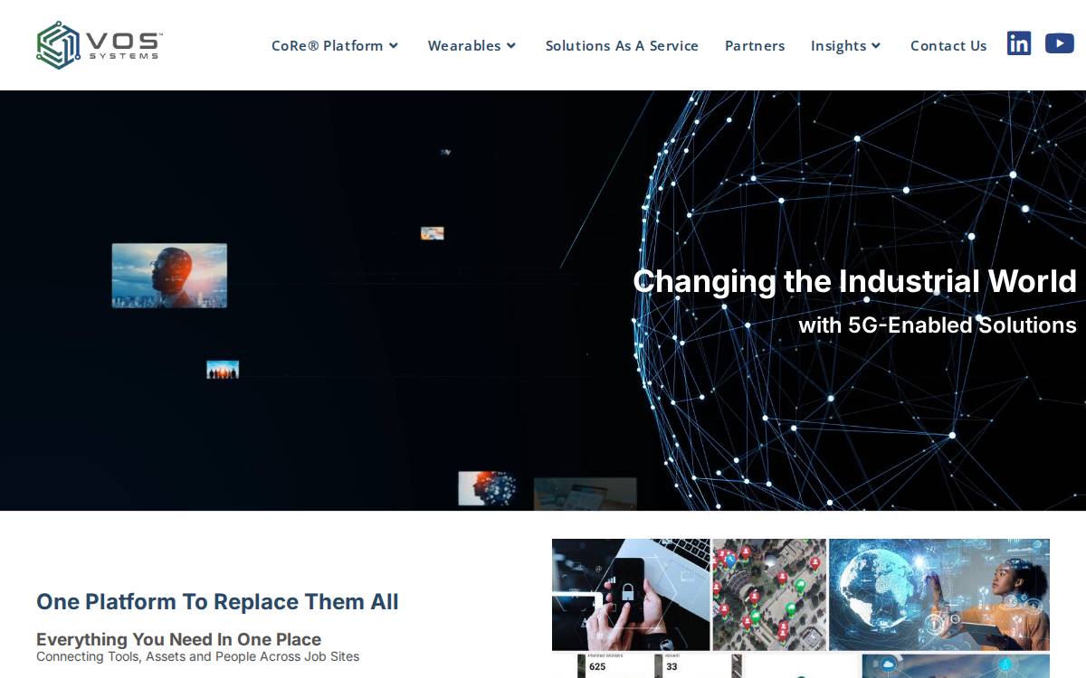 Vosiq website preview