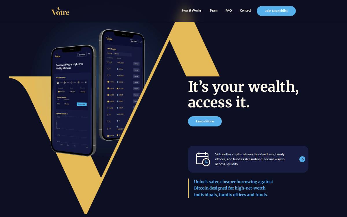 Votre website preview