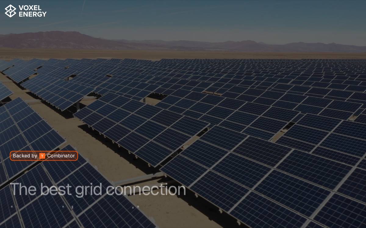 Voxel Energy website preview