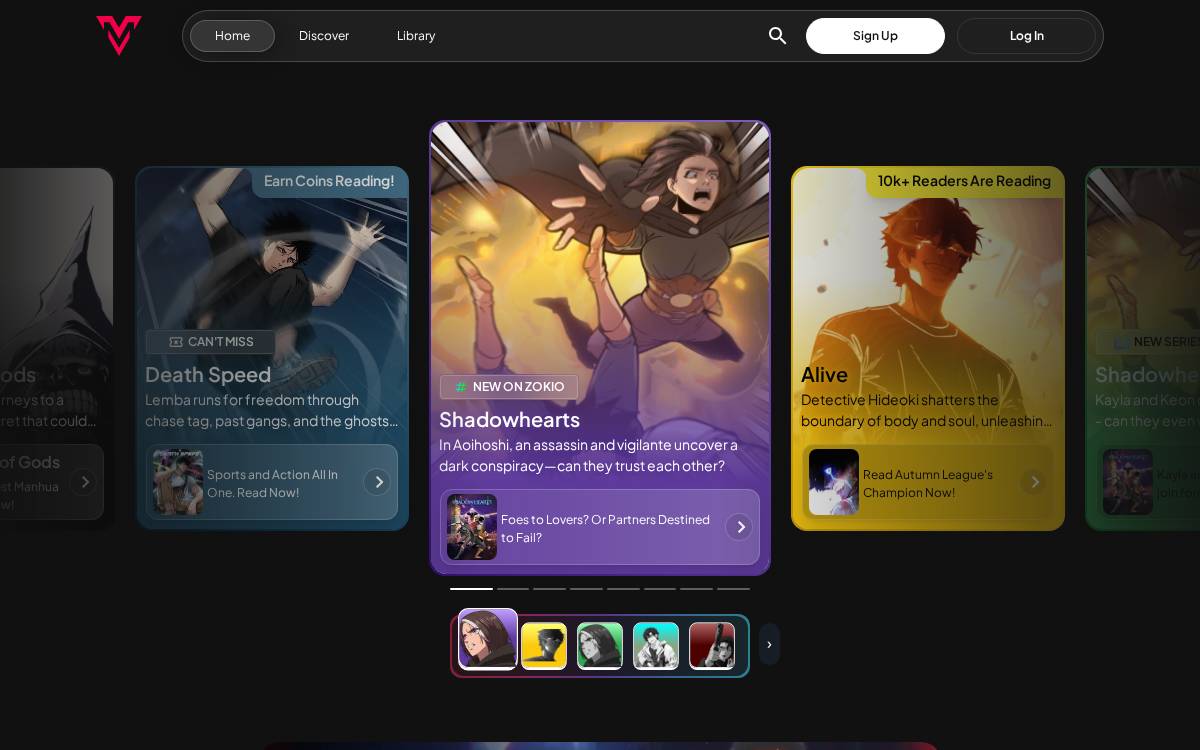 VoyceMe website preview