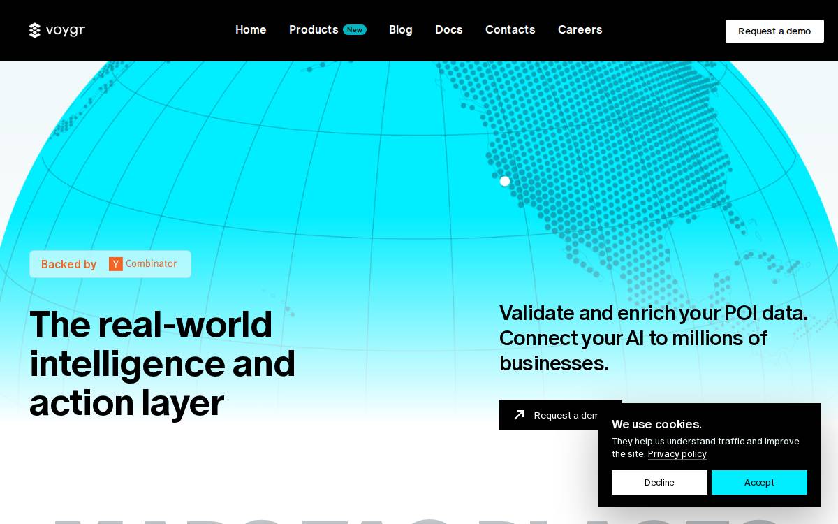 VOYGR website preview