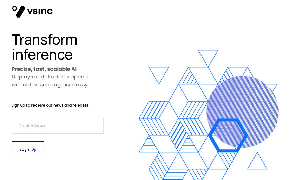 VSINC website preview