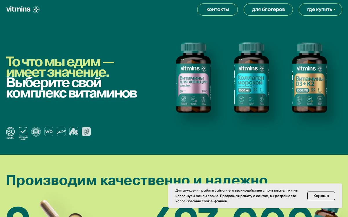 Vtmns website preview