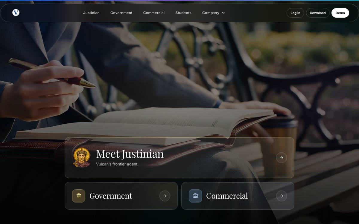 Vulcan Technologies website preview