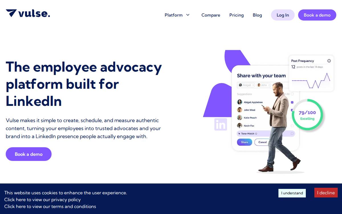 Vulse website preview