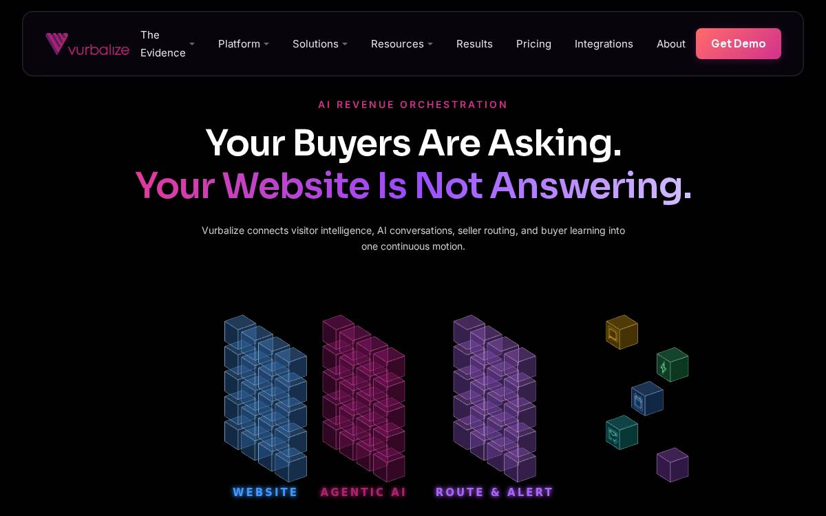 Vurbalize website preview