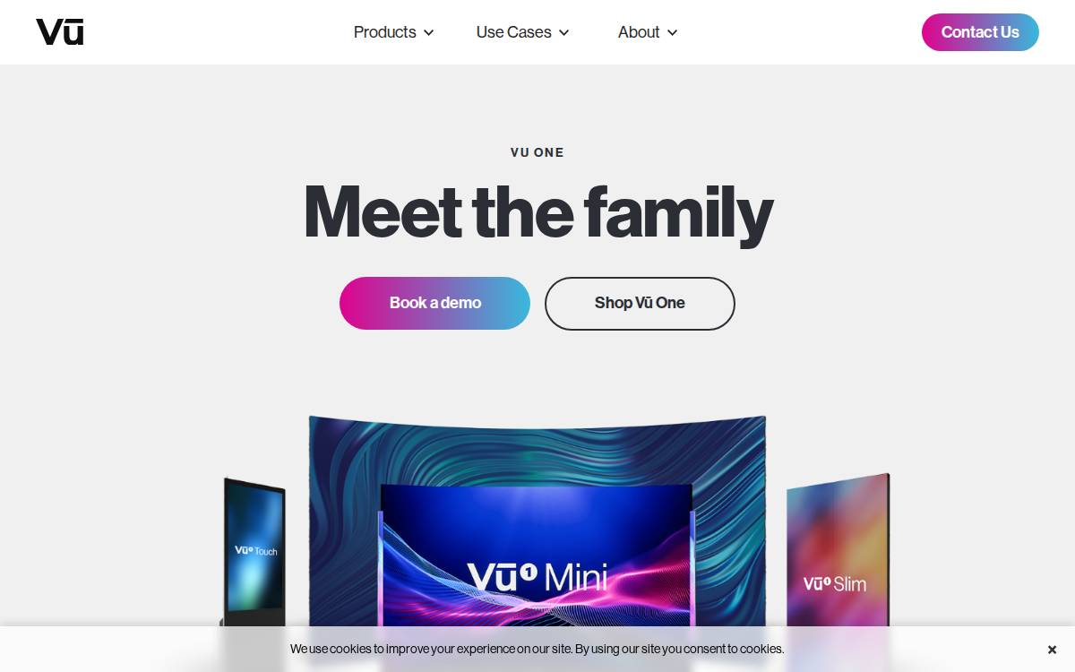 Vustudio website preview