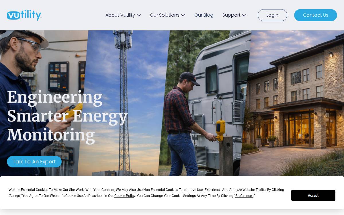 Vutiliti website preview
