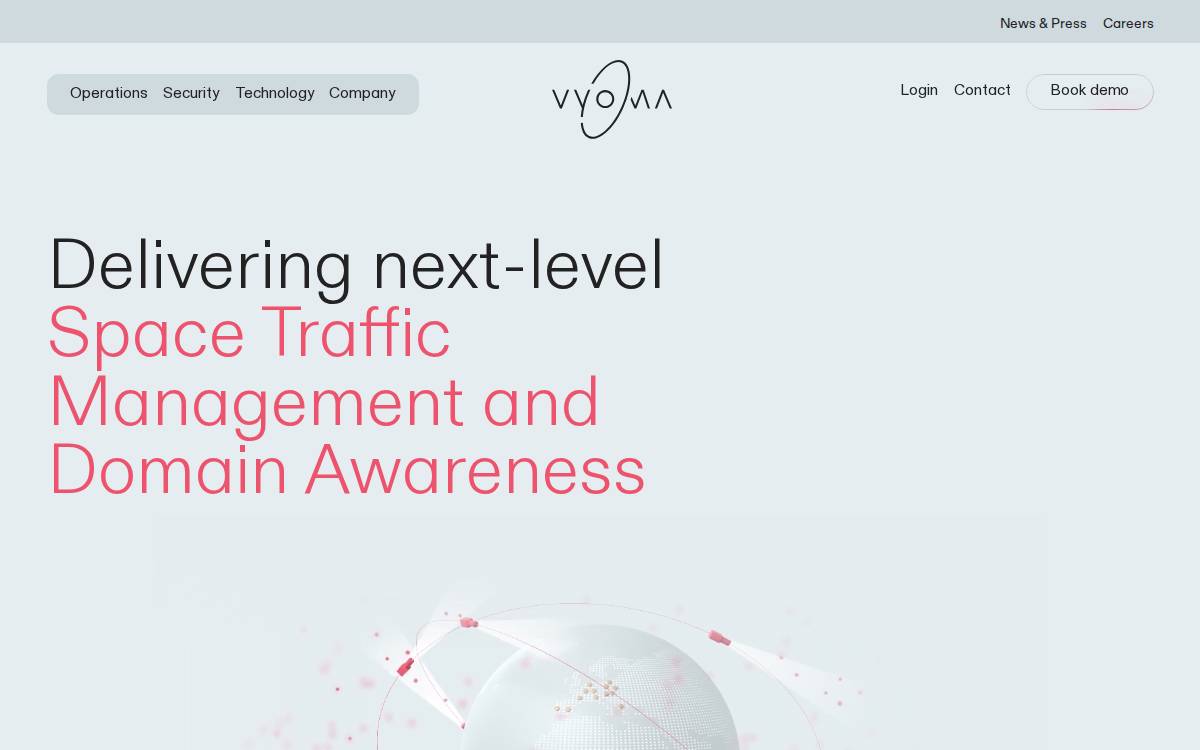Vyoma website preview