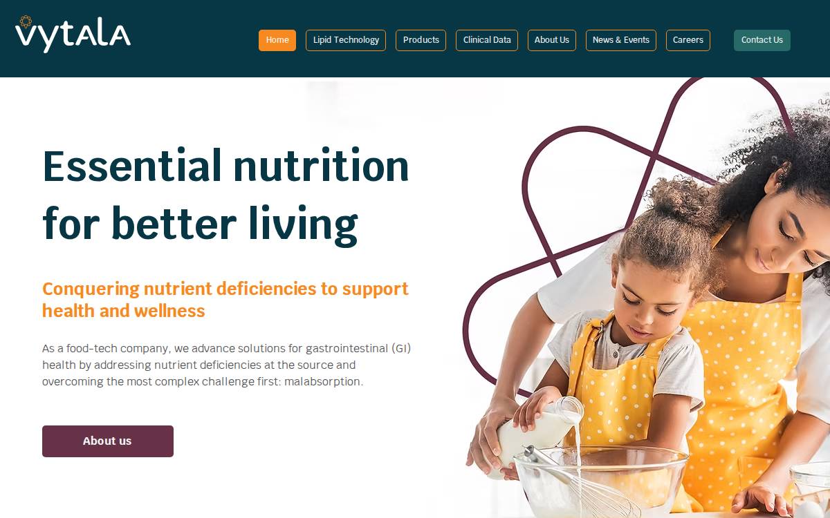 Vytala website preview