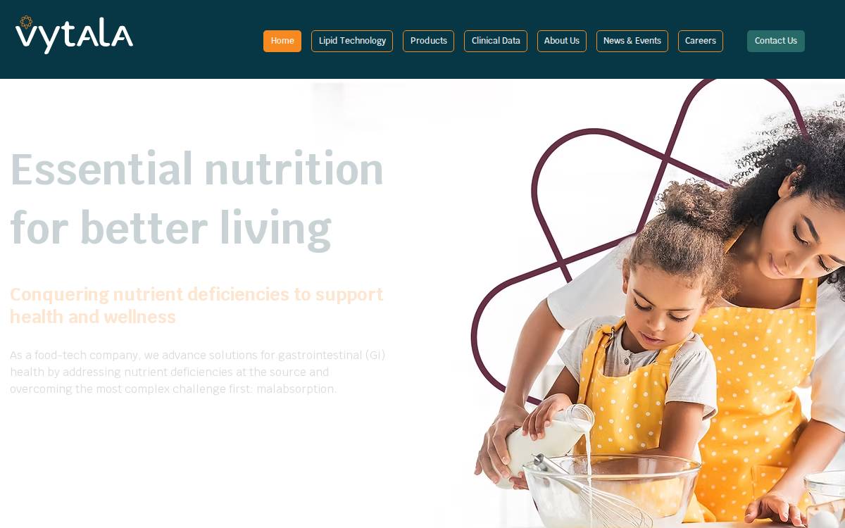 Vytala website preview