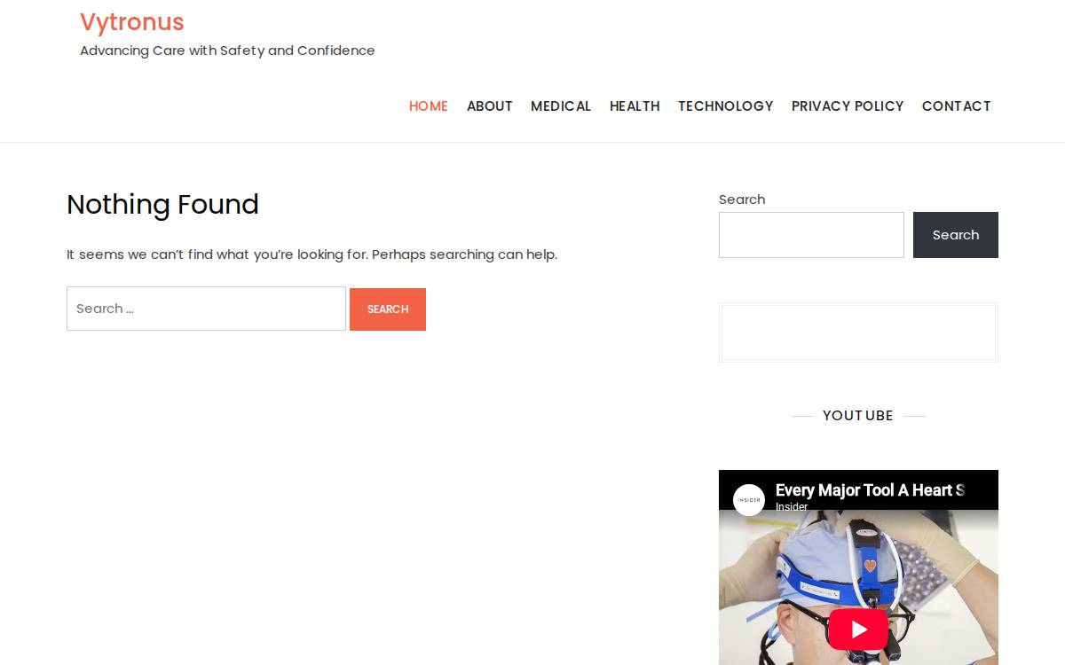 VytronUS website preview